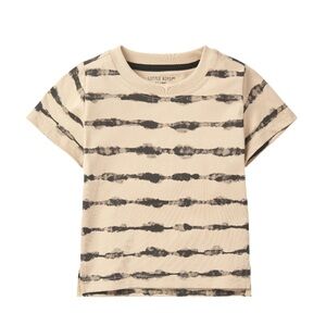 Little Bipsy Tie-Dye Kids T-Shirt - Cream and Black